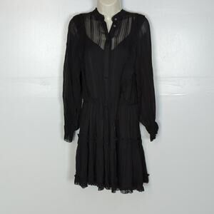 Reiss Two Piece Sheer Dress